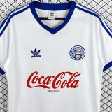 1988 Bahia Home White Retro Soccer Jersey