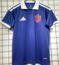 2027-28 Universidad de Chile Home Blue Fans Soccer Jersey 空白版