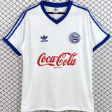 1988 Bahia Home White Retro Soccer Jersey