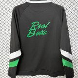 2027 R BST Black Retro Style Long Sleeve Sweater Jersey