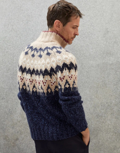 NIGO Brunello Cucinelli Men's Autumn And Winter Jacquard Wool Cardigan Casual Zipper Solid Color Long Sleeve Jacket Ngvp #nigo9843