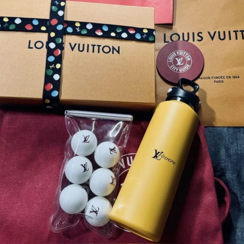 NIGO Louis Vuitton Orange 600ml Food Grade 316 Steel Outer Portable Insulated Tumbler Water Mug Cup #nigo73143