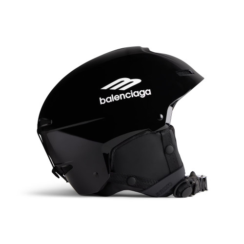 NIGO Balenciaga Men's and Women's Double D-Ring Ski Helmet Logo Solid Color Durable Breathable Matte Finish Glossy All-Rounder Helmet Accessories #nigo81713