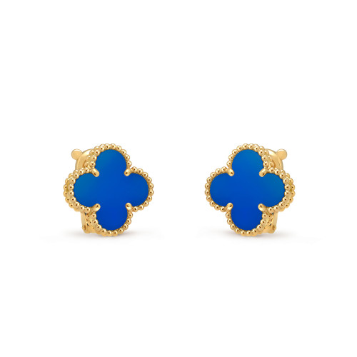 NIGO Van Cleef&Arpels Vintage Alhambra Earrings Small Delicate Elegant Luxurious Chic Clover Earrings Jewelry Accessories #nigo76566