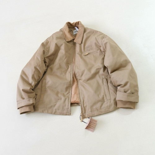 NIGO MiuMiu Men's And Women's Autumn/Winter Fashion Classic Vintage Lapel Zipper Corduroy Collar Workwear Cotton Jacket #nigo79214