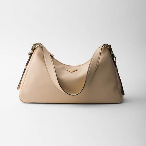 NIGO Prada Aimée Women's Fashion Classic Solid Color Leather Shoulder Bag Tote Bag Bags 1BC228_2CYS_F0PG7_V_LVM #nigo79284