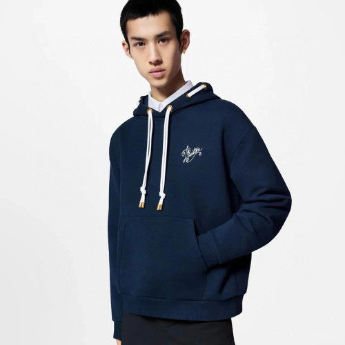 NIGO Louis Vuitton Men's And Women's Spring/fall Fashion Casual Hooded Pullover Solid Color Logo Print Drawstring Hoodie Sweatshirt #nigo79211