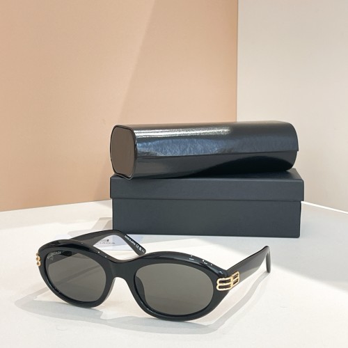NIGO Balenciaga Men's and Women's Solid Colour Legs BB Logo Acetate Irregular Shape Sunglasses Eyeglasses Glasses #nigo76564