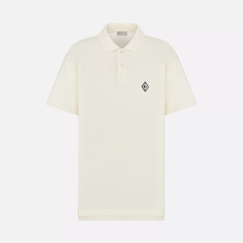 NIGO Dior Men's Summer Solid Color Logo Printed Cotton Polo Neck Short Sleeve T-Shirt #nigo76569