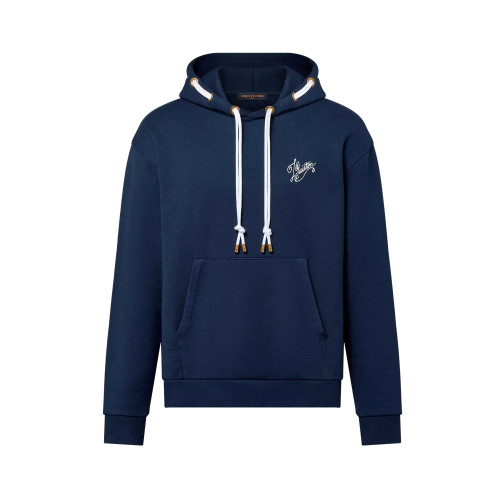 NIGO Louis Vuitton Men's And Women's Spring/fall Fashion Casual Hooded Pullover Solid Color Logo Print Drawstring Hoodie Sweatshirt #nigo79211