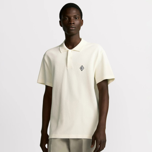 NIGO Dior Men's Summer Solid Color Logo Printed Cotton Polo Neck Short Sleeve T-Shirt #nigo76569