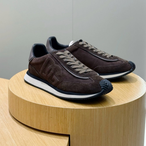 NIGO Dolce&Gabbana Men's And Women's  Spring/fall Fashion Classic Round Toe Lace Up Low Top Flat Sneakers Casual Shoes #nigo79216