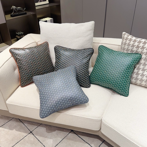 NIGO GOYARD Old Flower Print Solid Colour Embroidery Logo Print Home Decor Pillow Cushion #nigo76726