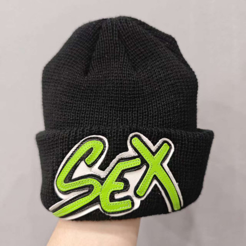 NIGO Chrome Hearts Men's And Women's Fall/Winter Fashion Casual Solid Color Cashmere Knit Beanie Hat Accessories#nigo79213