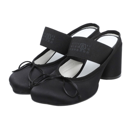 NIGO Maison Marginal MM6 Chunky Heel Apple Toe Ballet Flats Fall/Winter 2025 #Nigo81924L