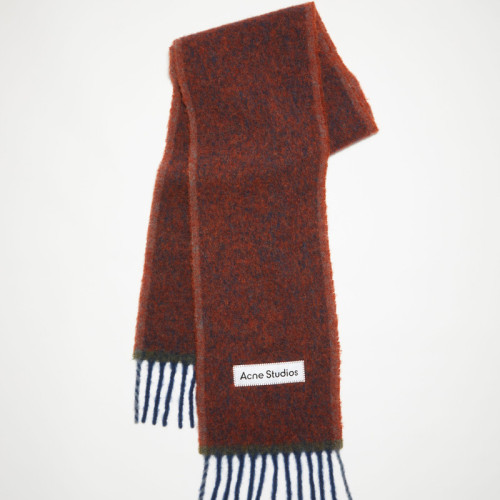 NIGO Acne Studios FallWinter Warm Scarf - Casual and Stylish Narrow Style #Nigo83206A