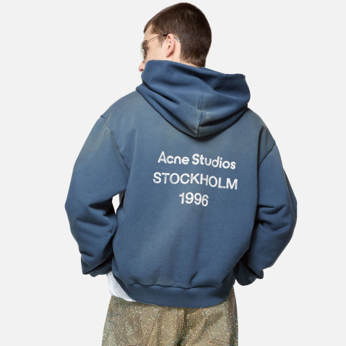 NIGO Acne Studios Men's And Women's Spring/fall Fashion Casual Pullover Hoodie With Letter Print Oversized Long Sleeve Sweatshirt #Nigo82292A