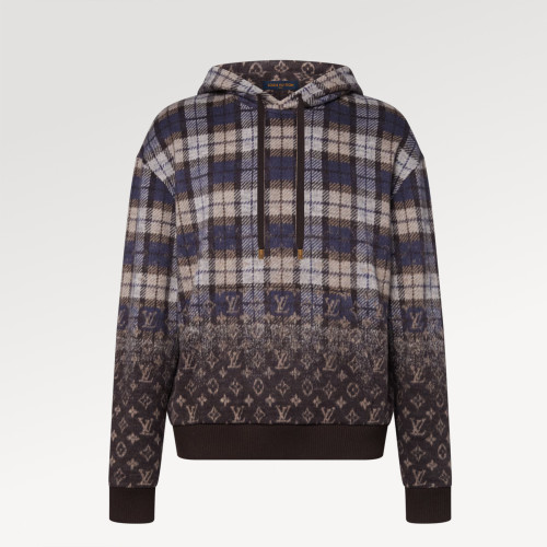 NIGO Louis Vuitton Men's Hoodie Monogram Jacquard Hooded Drawstring Sweatshirt Fashion Casual Trendy 2025 New Arrival 1ajcb1 #Nigo82277A