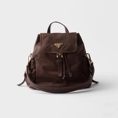 NIGO Prada Autumn/Winter 2025 Explore Collection Nappa Leather Backpack Shoulder Bag 1BZ080 Bags #Nigo82541A