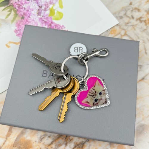 NIGO Balenciaga Cat Heart Charm Keychain Accessory #nigo194274