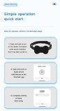 Dual System iOS & Android Compatible Mini Pet GPS Tracker Collar, Anti-Lost Locator with IP67 Waterproof, Adjustable Nylon Dog Cat Tracking Device