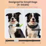 Dog Training 500M Range One-Click No Shock Lock TFT Screen Mini Receiver Rechargeable Dog Shock Collar Control Auto Sleep Low