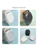 Mini GPS Tracker Works with Apple Find My APP, Smart Bluetooth Pet Anti-Lost Locator for Dog Cat, Global Real-Time Positioning Tracker with Collar, Long Battery Life Item Finder
