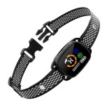 IP67 Waterproof Rechargeable No Shock Anti Bark Collar 3.0 Smart Bark Recognition Dual Motor Vibration 6 Levels LCD Color Screen