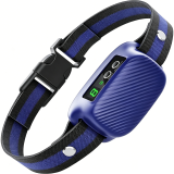 Waterproof Automatic Anti Barking Collar Smart Dog Bark Recognition Rechargeable Auto Sleep No Shock Option Adjustable Strap