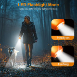 Triple Transducer Ultrasonic Dog Repeller 10-15M Range LED HD Screen 3 Modes Handheld Dog Bark Deterrent Rechargeable 1000mAh