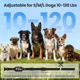 Automatic No Shock Option Dog Bark Collar IP67 Waterproof Smart Bark Recognition System Adjustable Buckle 5 Adjustable Levels