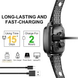 IP67 Waterproof Rechargeable No Shock Anti Bark Collar 3.0 Smart Bark Recognition Dual Motor Vibration 6 Levels LCD Color Screen