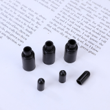 PP Plastic Support Tube for Cat Teaser Wand Hard Hollow Black Pipe Stick Pet Toy Accessories