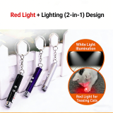 In Stock New Pet Toy Cat Laser Pen LED Laser Pointer Infrared Laser Cat Teaser Wand Pet Supplies