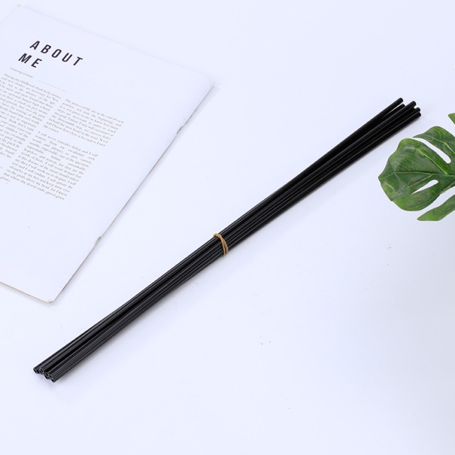 PP Plastic Support Tube for Cat Teaser Wand Hard Hollow Black Pipe Stick Pet Toy Accessories