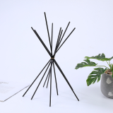 PP Plastic Support Tube for Cat Teaser Wand Hard Hollow Black Pipe Stick Pet Toy Accessories