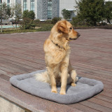 Soft Sherpa Fleece Pet Bed Mat Anti-Scratch Sofa & Car Pad for Cats Kittens Dogs Golden Retriever All Seasons Square Nest