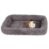 Soft Sherpa Fleece Pet Bed Mat Anti-Scratch Sofa & Car Pad for Cats Kittens Dogs Golden Retriever All Seasons Square Nest