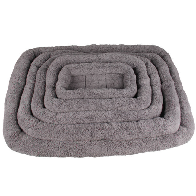 Soft Sherpa Fleece Pet Bed Mat Anti-Scratch Sofa & Car Pad for Cats Kittens Dogs Golden Retriever All Seasons Square Nest