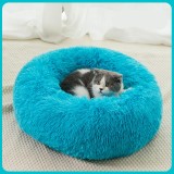 Long Plush Pet Bed Winter Warm Dog Bed Cat Bed Soft Pet Mat Cushion for Dogs Cats Pet Supplies