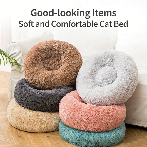 Long Plush Pet Bed Winter Warm Dog Bed Cat Bed Soft Pet Mat Cushion for Dogs Cats Pet Supplies