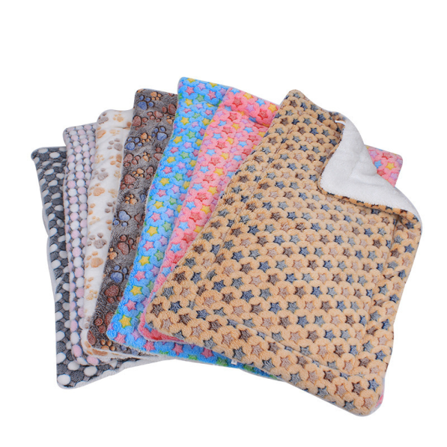 Thickened Pet Mat Soft Plush Dog Bed Mattress for Small Medium Large Dogs Cats All Season Universal Pet Cushion