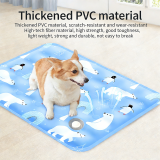Summer Pet Cooling Mat Water Injection Type Cool Pad for Dogs Cats Ice Nest Mat Pet Cooling Supplies