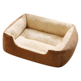 Thickened Plush Pet Bed Winter Warm Cat Dog Nest Washable Mat for Small Medium Large Dogs Four Seasons Universal