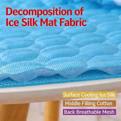Summer Pet Cooling Mat Dog Cat Cool Pad Ice Mat for Large Dogs Summer Cooling Supplies