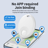 Find My Compatible AirTag Bluetooth Pet Tracker Smart Anti-Lost Locator for Apple
