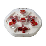 Portable Washable Pet Puzzle Feeding Toy for Dogs Interactive Dog Puzzle Feeder, IQ Training Slow Eating Treat Dispenser Toy