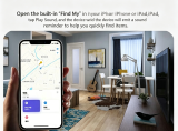 Bluetooth Anti-Loss Tracker, Works with Apple Find My, Lightweight Portable Item Locator for Keys Bags Luggage Pets