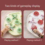 Portable Washable Pet Puzzle Feeding Toy for Dogs Interactive Dog Puzzle Feeder, IQ Training Slow Eating Treat Dispenser Toy