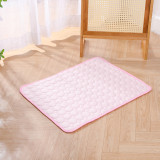 Summer Pet Ice Silk Cooling Mat Soft Sofa Bed Pad Breathable Cool Mat for Dogs Cats